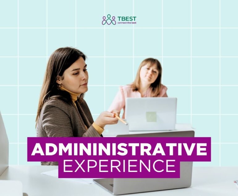 administrative experience tbest