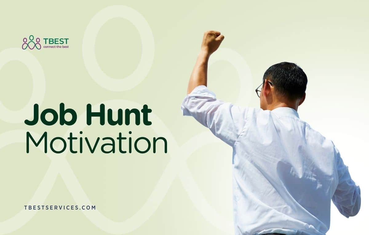 how to not get discouraged when job hunting